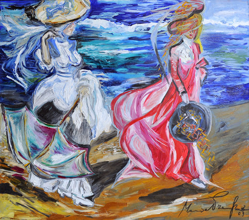 Deauville - 90 x 90 cm
