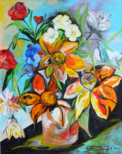 In fiore - 65 x 81 cm