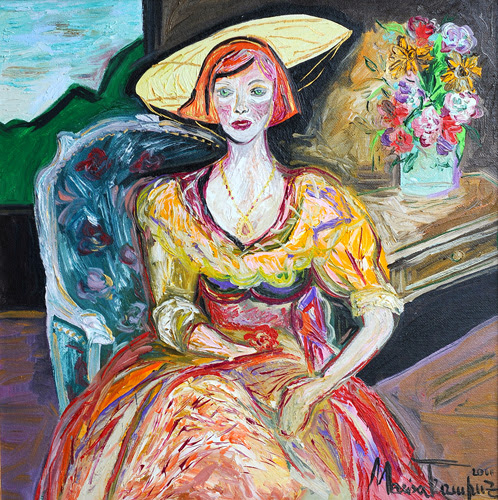 Madame - 70 x 70 cm