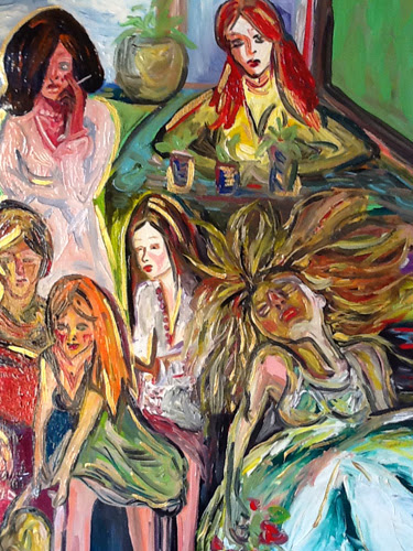 Sposa dormiente - 150 x 150 cm